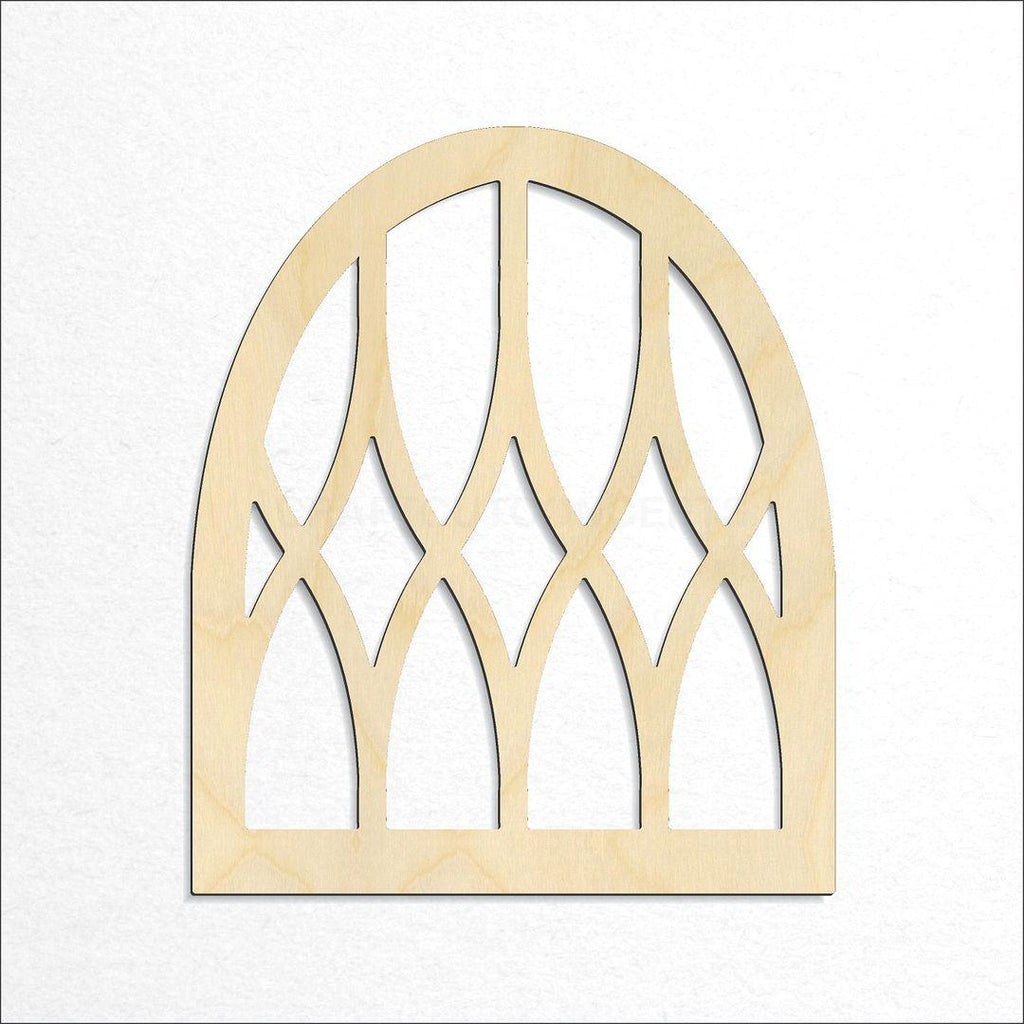 Wooden Window craft shape available in sizes of 4 inch and up