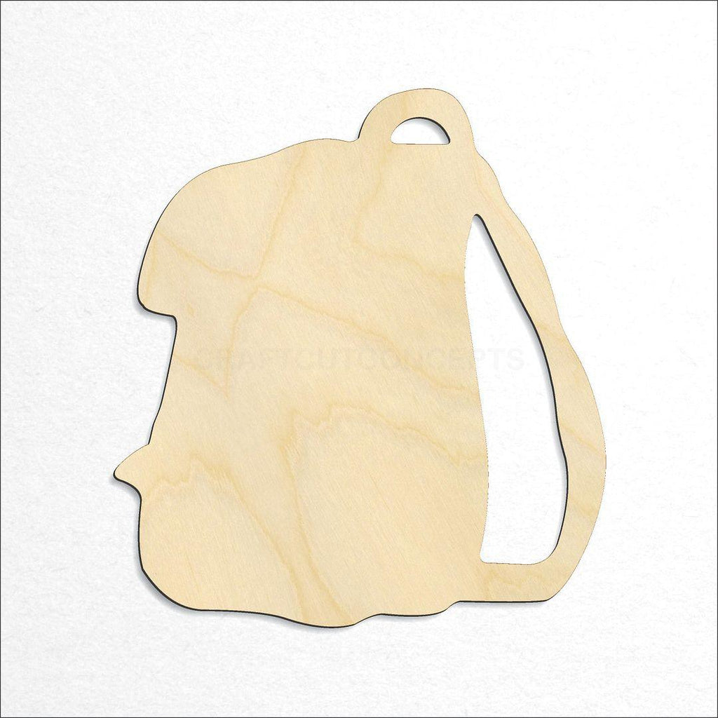 Wooden Backpack craft shape available in sizes of 2 inch and up