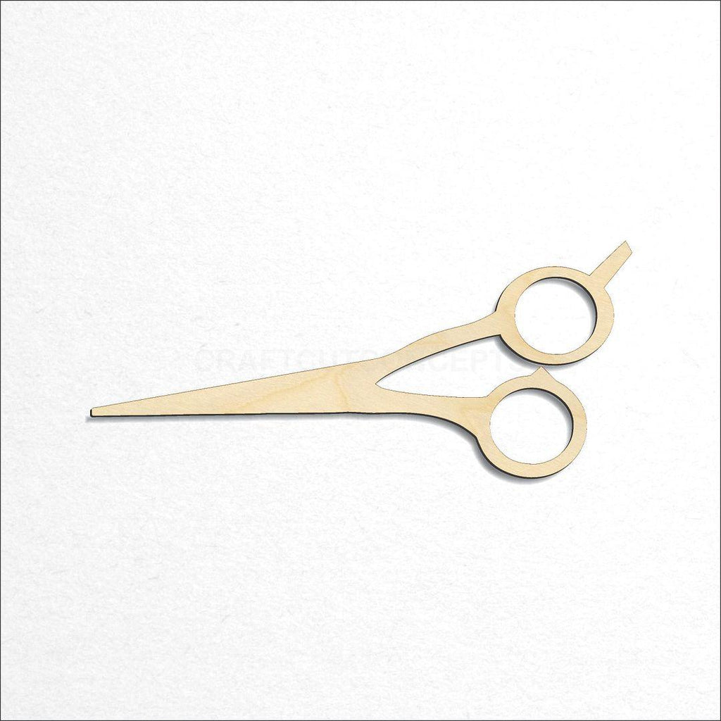 Wooden Shears craft shape available in sizes of 4 inch and up