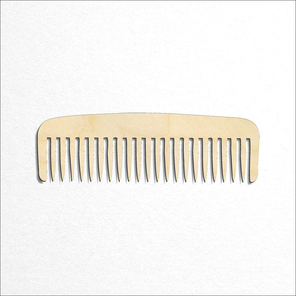 Wooden Comb craft shape available in sizes of 4 inch and up