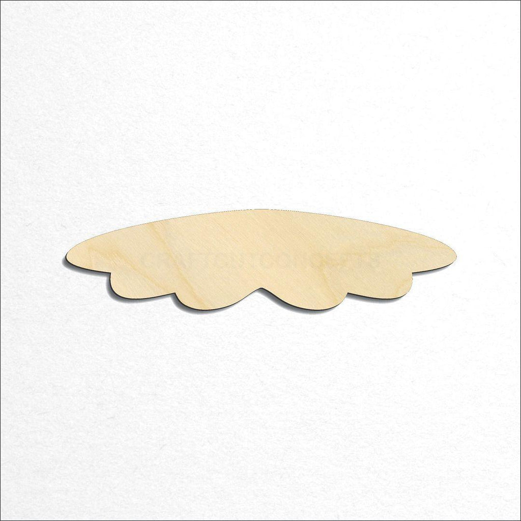 Wooden Angel Wings craft shape available in sizes of 1 inch and up