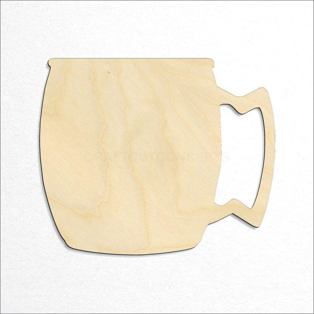 Wooden Copper Mug craft shape available in sizes of 2 inch and up