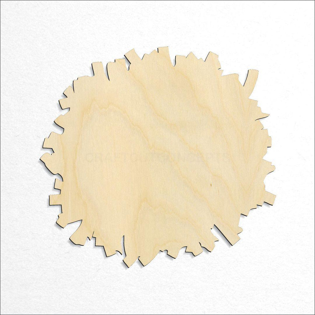 Wooden Single POM craft shape available in sizes of 2 inch and up