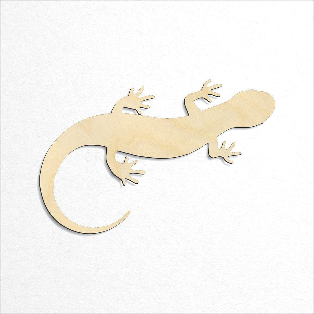 Wooden Salamander craft shape available in sizes of 3 inch and up