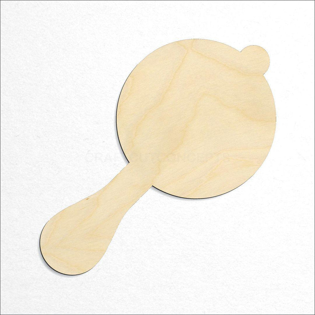 Wooden Baby Rattle craft shape available in sizes of 1 inch and up