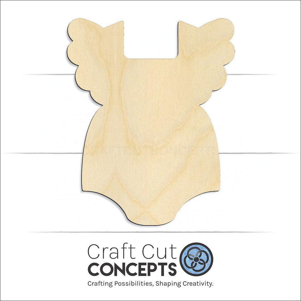 Craft Cut Concepts Logo under a wood Outfit Doll Dress craft shape and blank