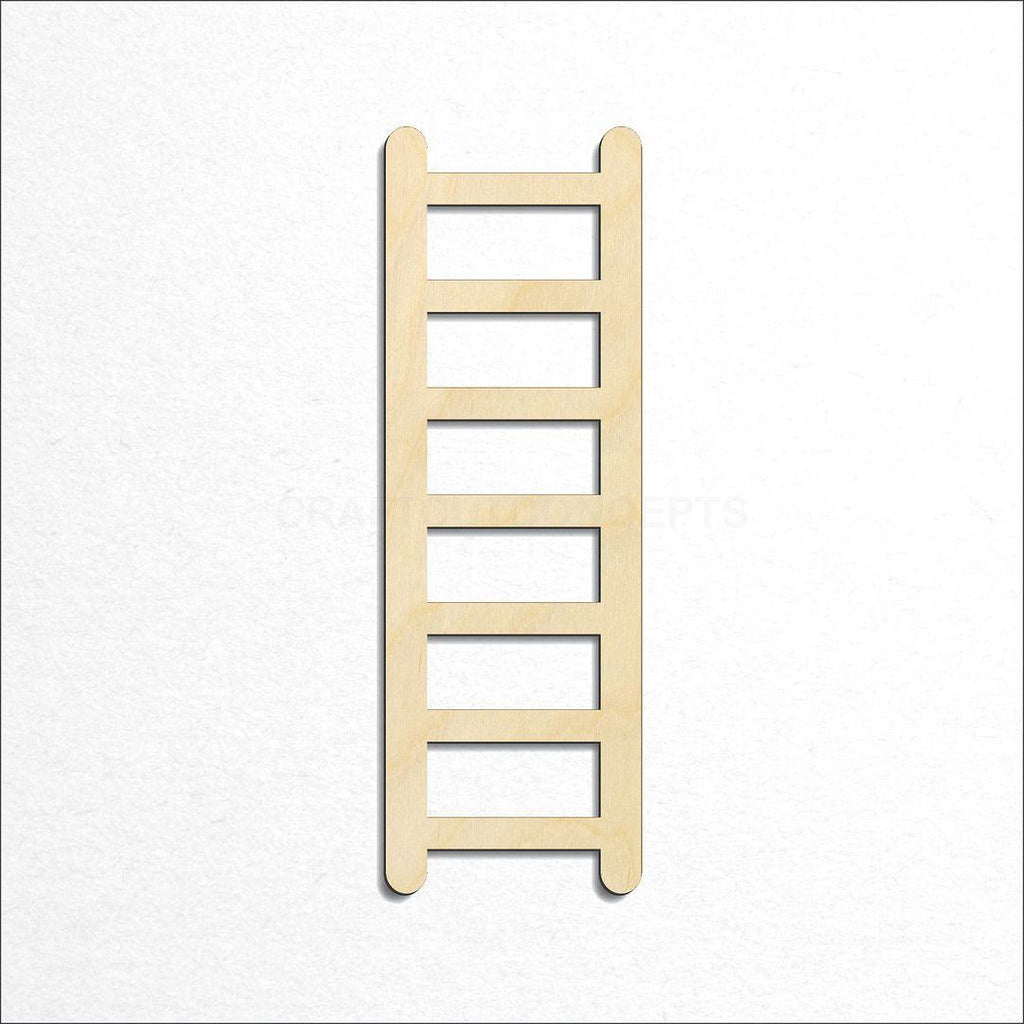 Wooden Ladder craft shape available in sizes of 2 inch and up