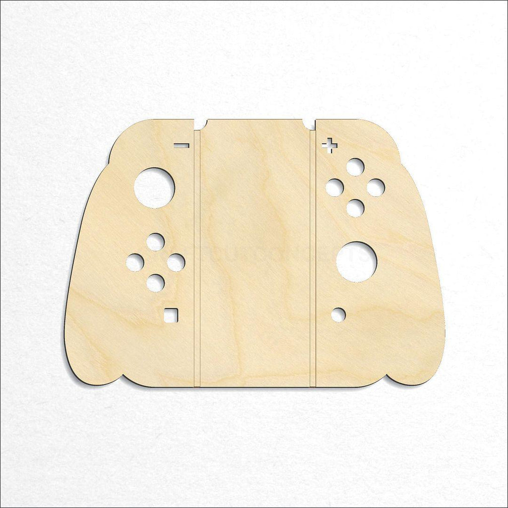 Wooden Game Controller craft shape available in sizes of 3 inch and up