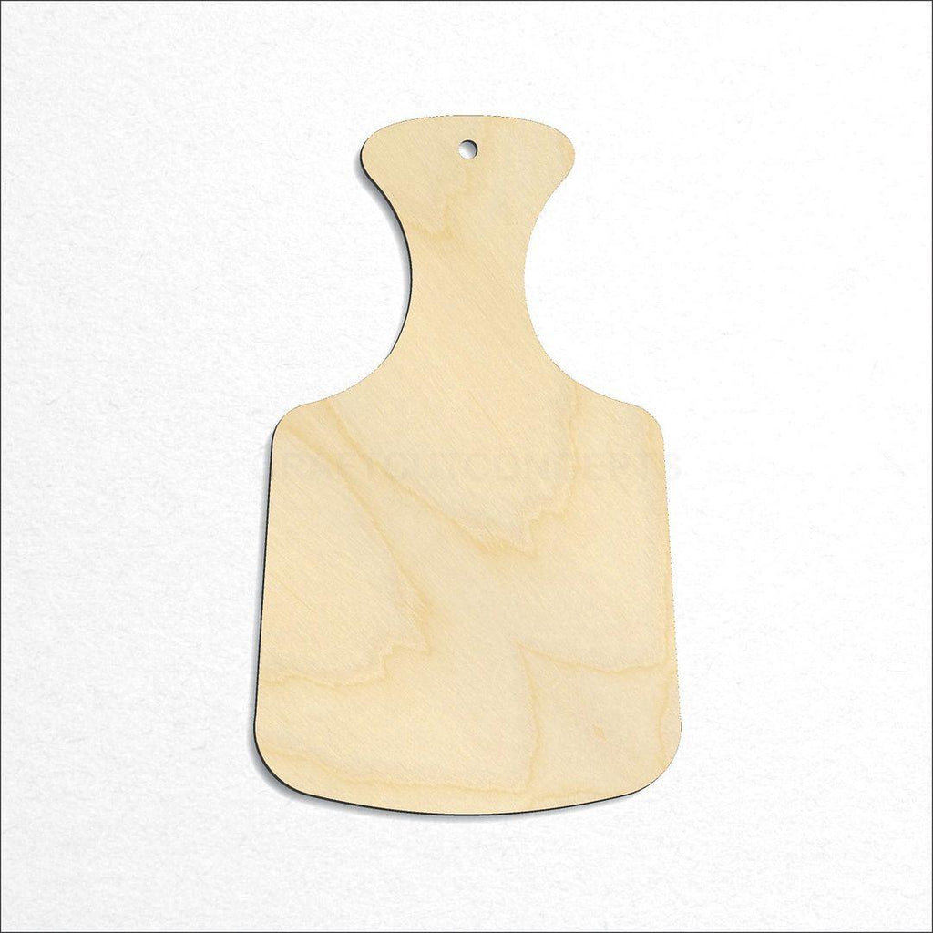 Wooden Cutting Board craft shape available in sizes of 1 inch and up
