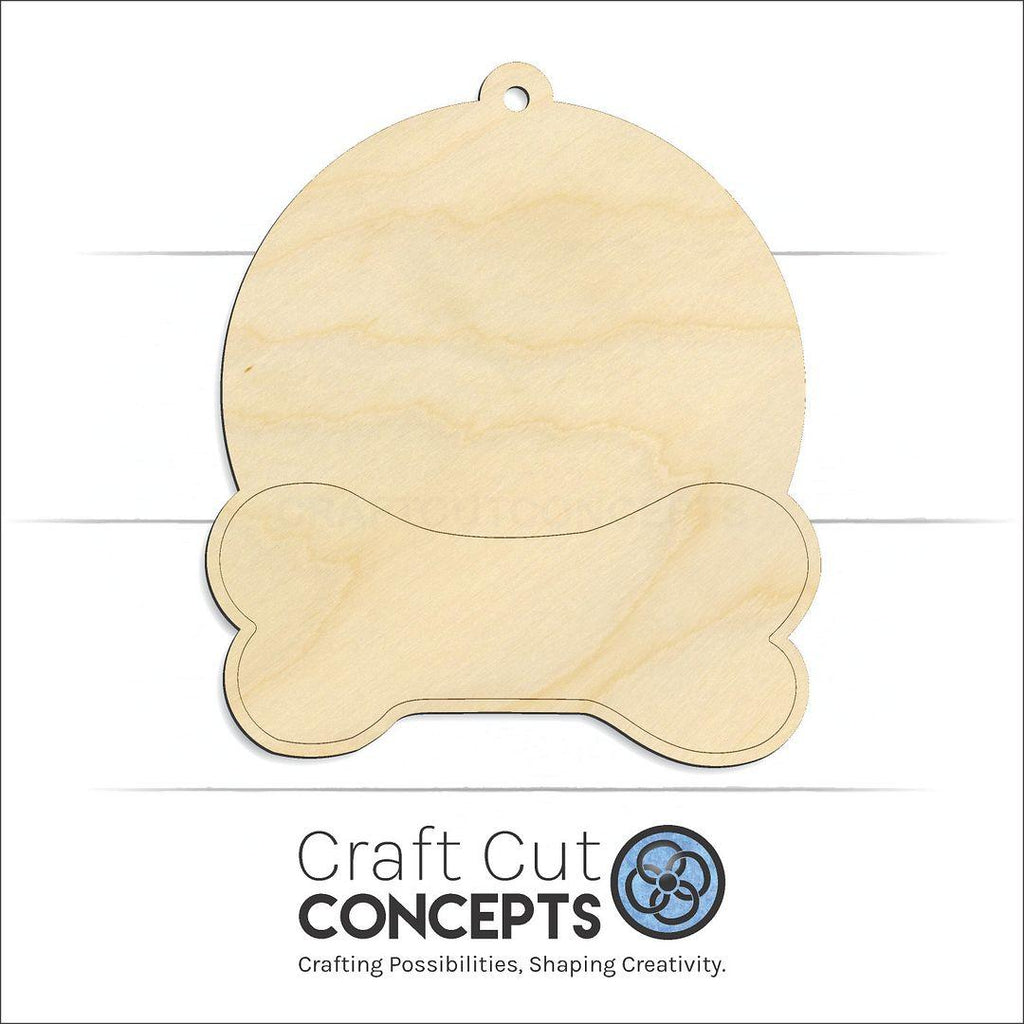 Craft Cut Concepts Logo under a wood Paw Print Sign craft shape and blank