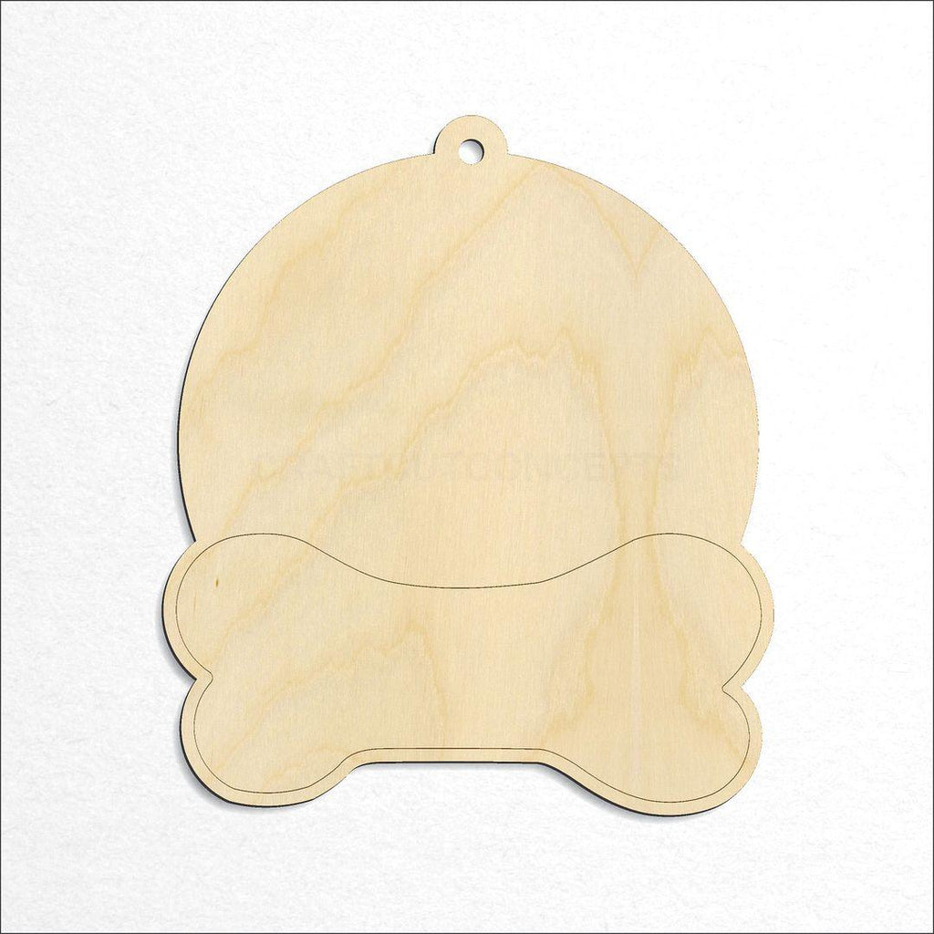 Wooden Paw Print Sign craft shape available in sizes of 3 inch and up