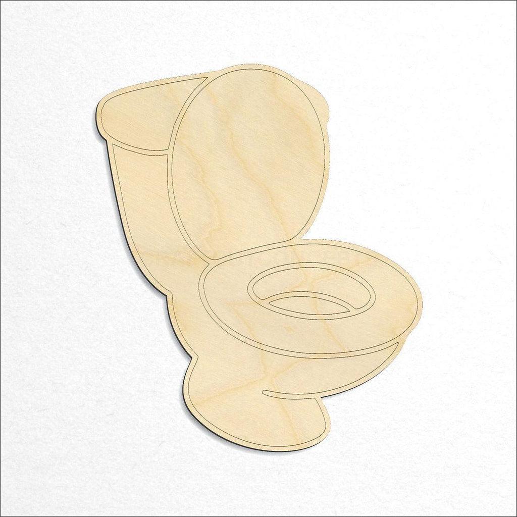 Wooden Toilet craft shape available in sizes of 2 inch and up