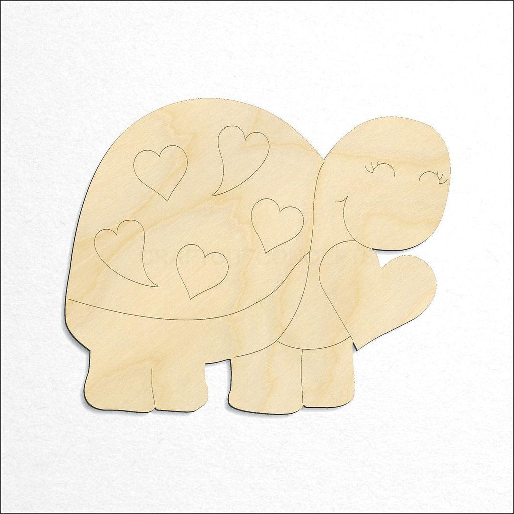 Wooden PBL-Turtle craft shape available in sizes of 4 inch and up