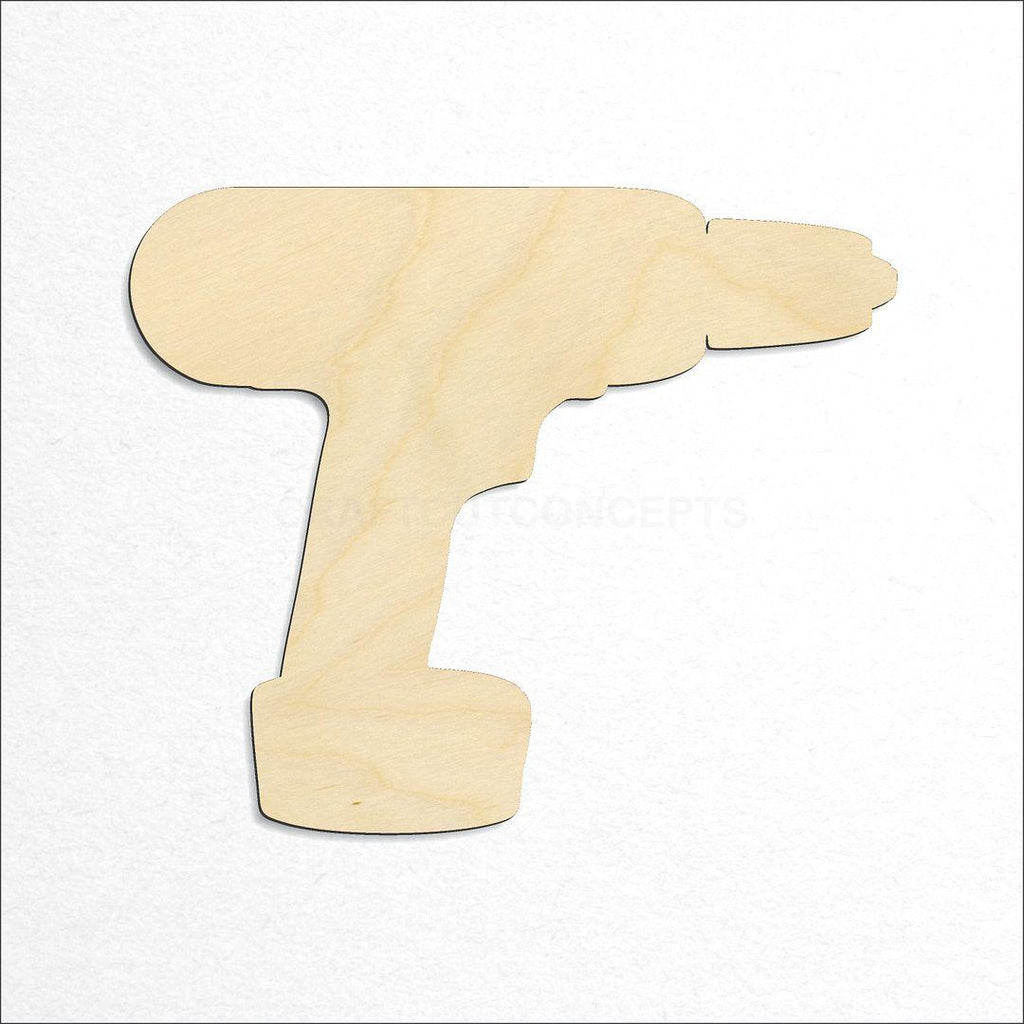 Wooden Drill craft shape available in sizes of 2 inch and up