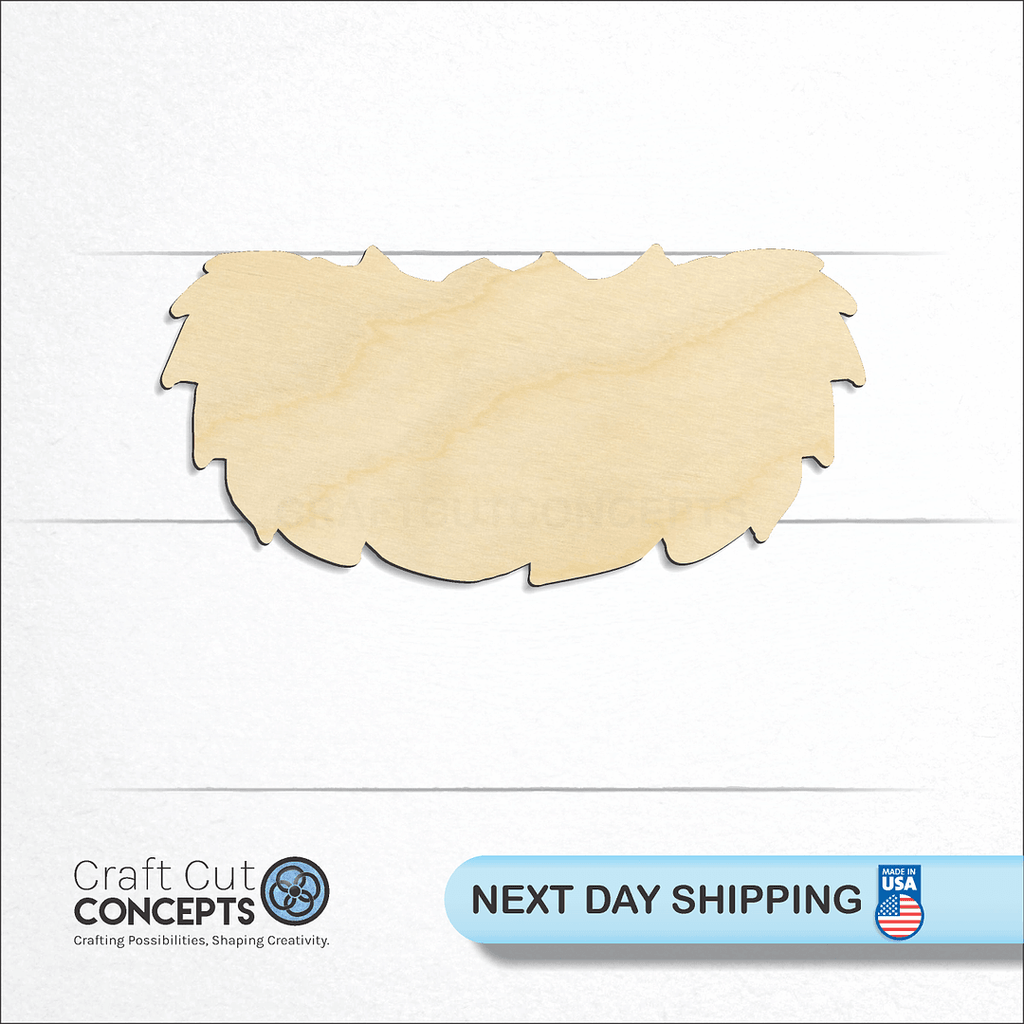 Craft Cut Concepts logo and next day shipping banner with an unfinished wood Bird Nest craft shape and blank