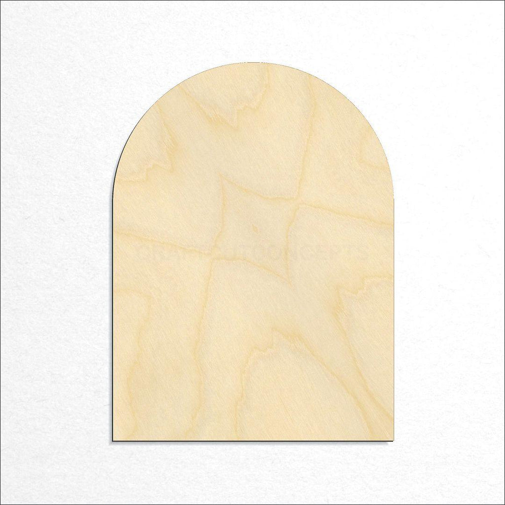 Wooden Grave stone craft shape available in sizes of 1 inch and up