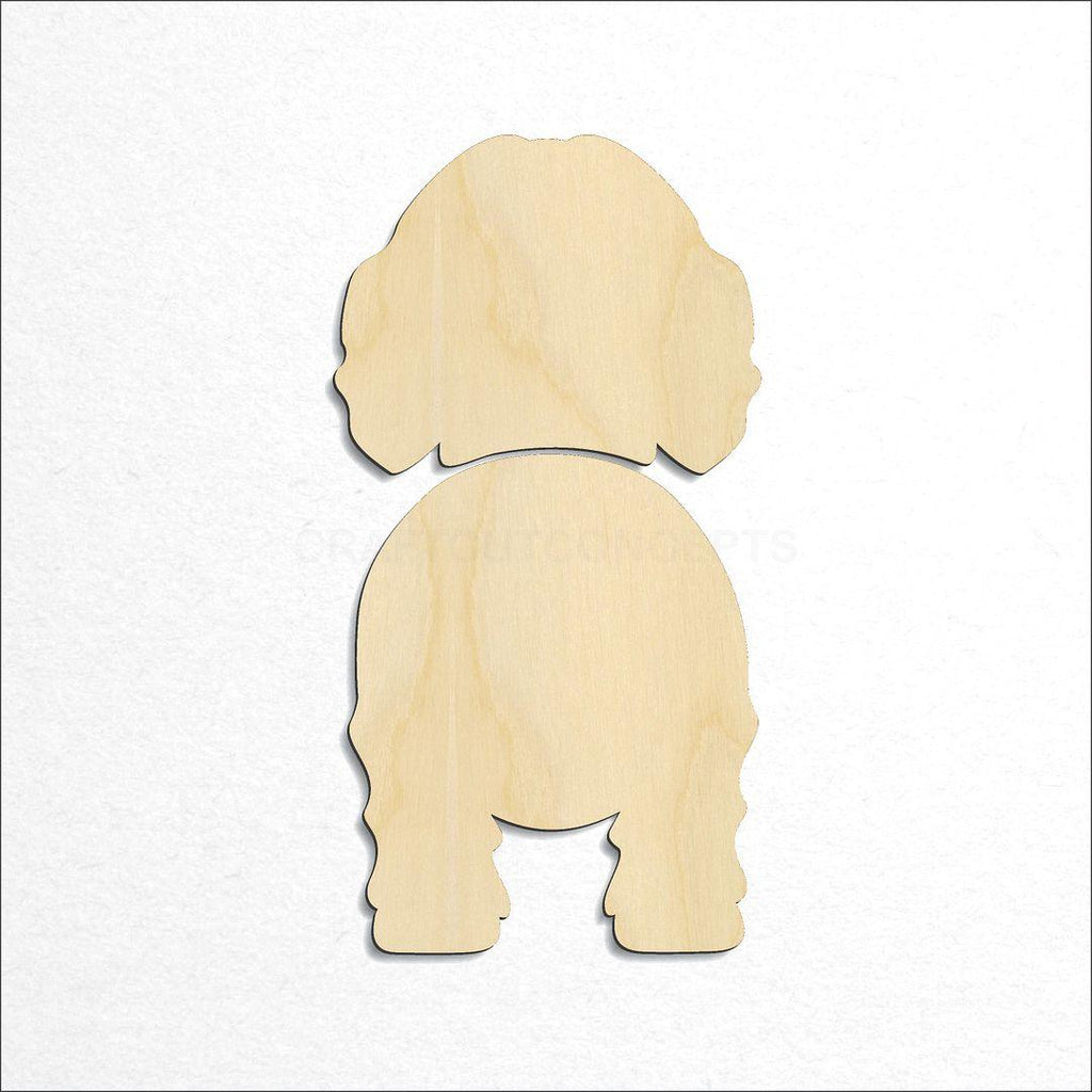 Wooden Grand Basset G V craft shape available in sizes of 2 inch and up