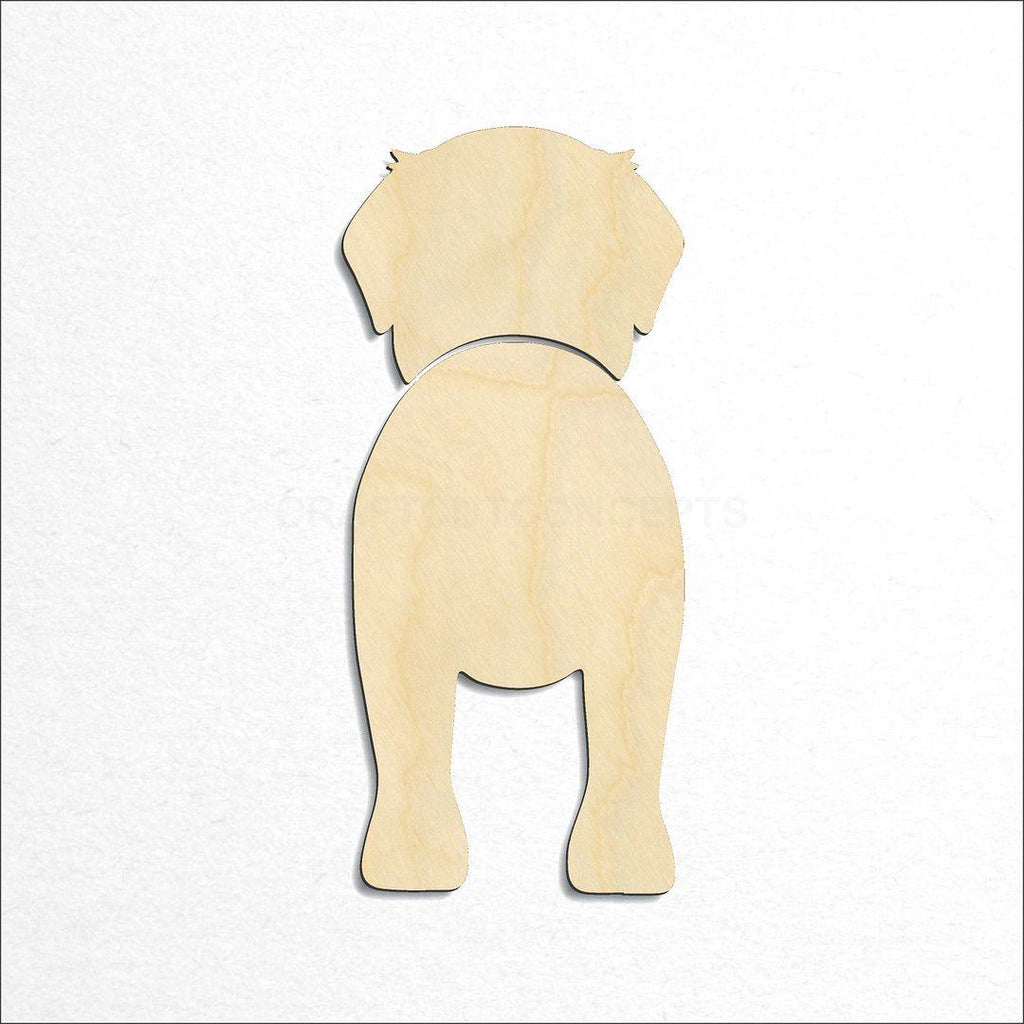 Wooden Greater Swiss Mountain Dog craft shape available in sizes of 2 inch and up