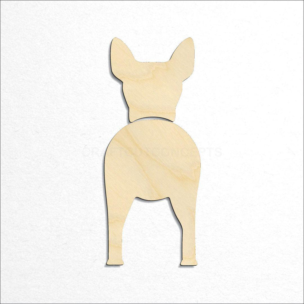 Wooden Ibizan Hounds craft shape available in sizes of 2 inch and up