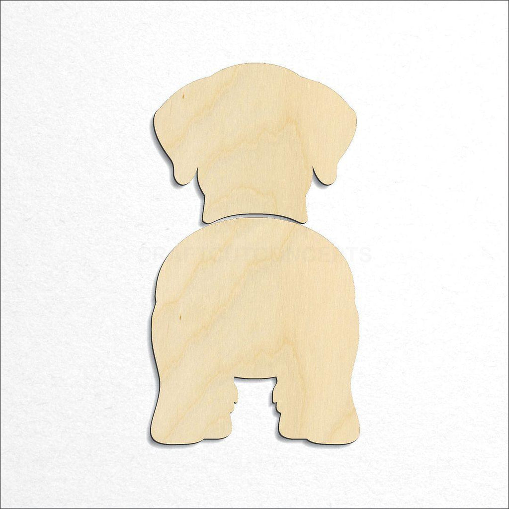 Wooden Sealyham Terrier craft shape available in sizes of 2 inch and up