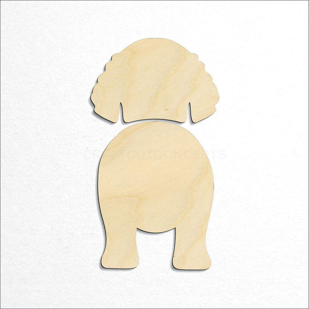 Wooden American Water Spaniels craft shape available in sizes of 2 inch and up
