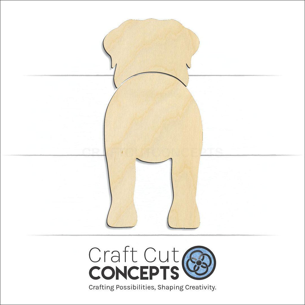 Craft Cut Concepts Logo under a wood Anatolian Shepherd Dog craft shape and blank