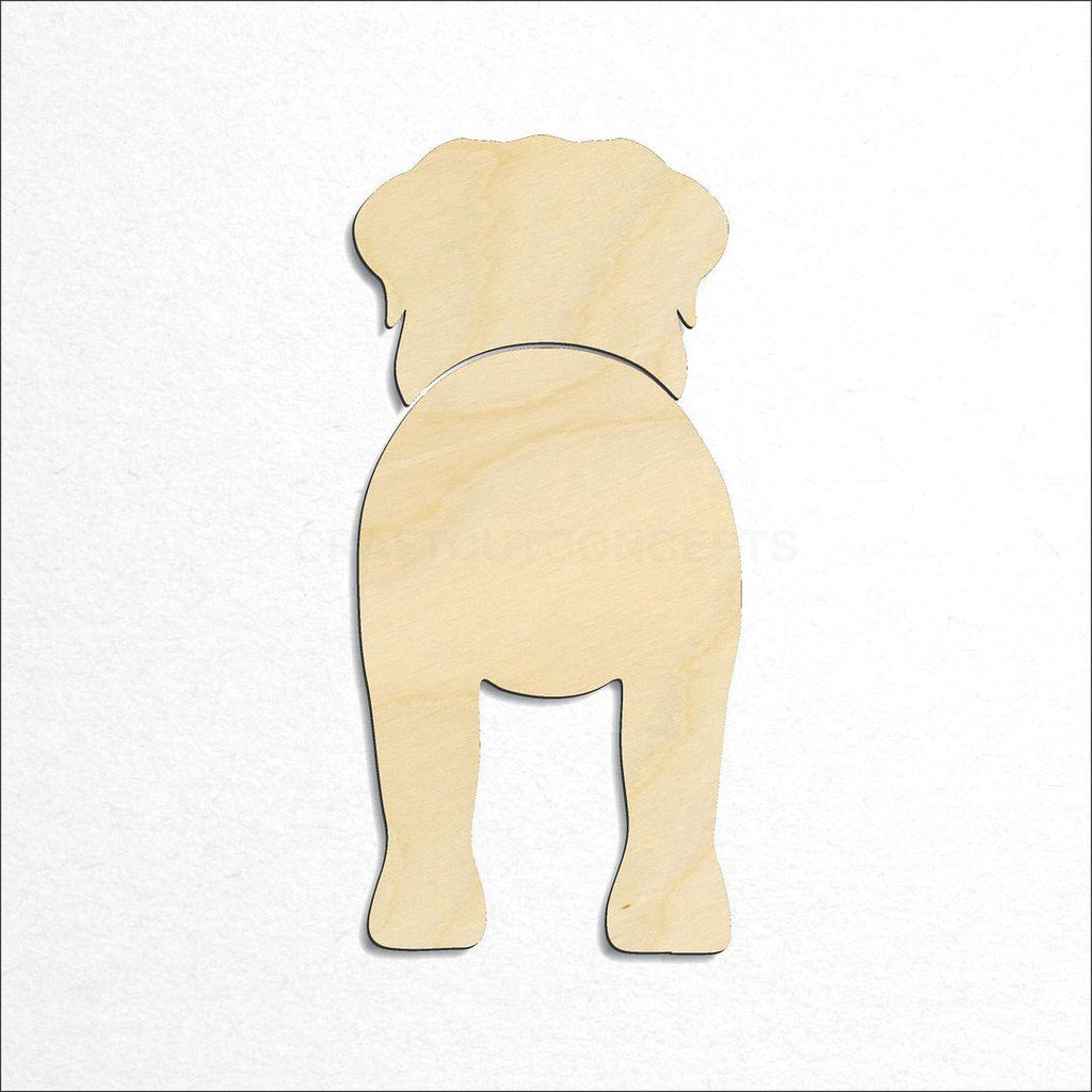 Wooden Anatolian Shepherd Dog craft shape available in sizes of 2 inch and up