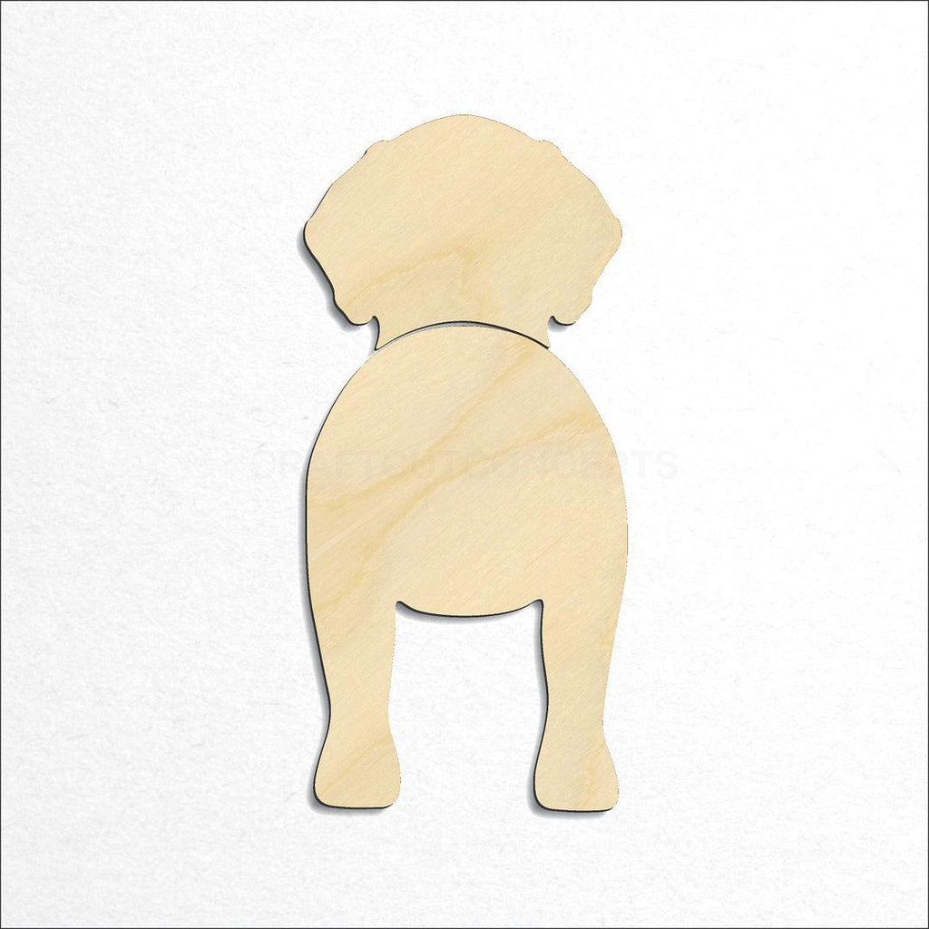 Wooden Wirehaired Pointing Griffon craft shape available in sizes of 2 inch and up