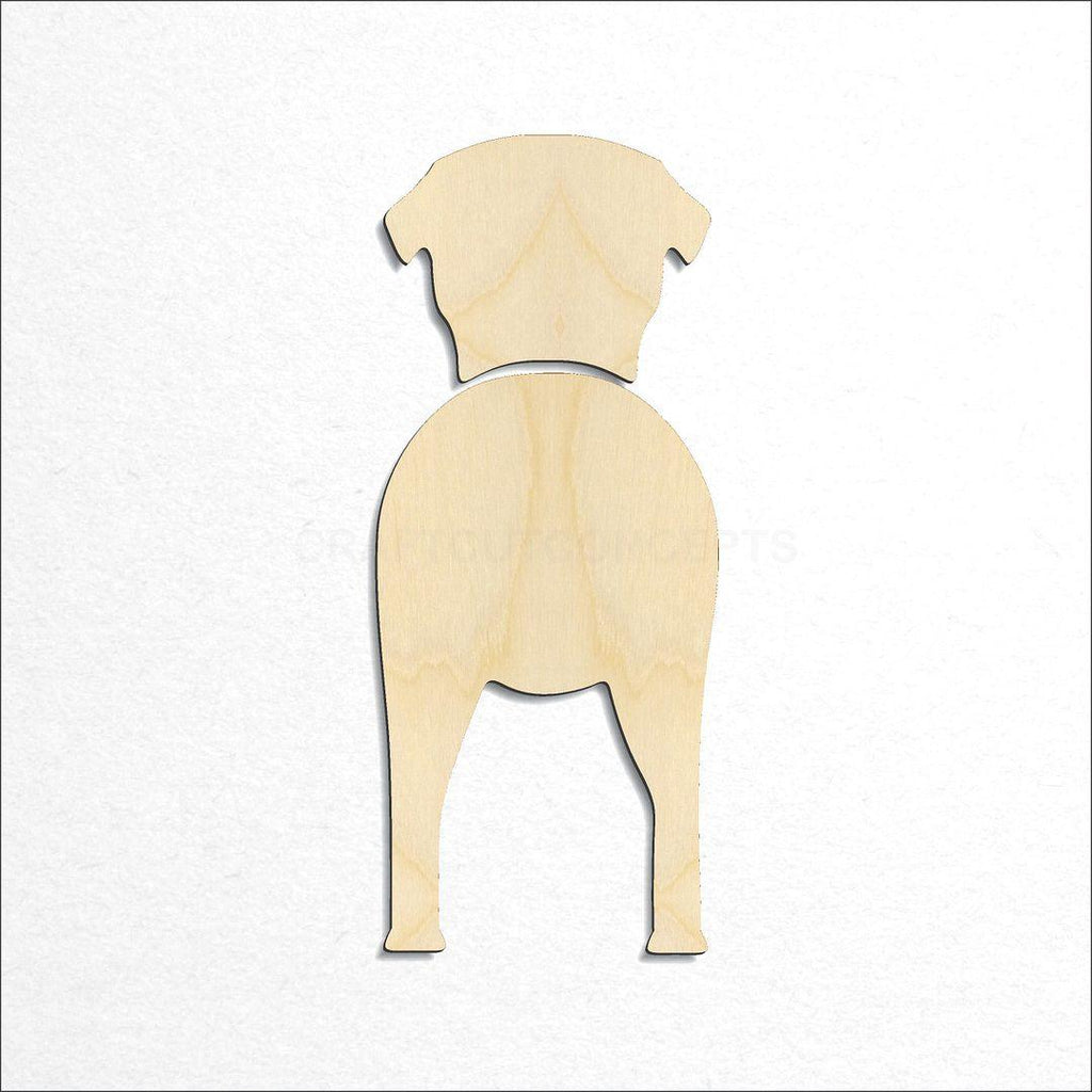 Wooden Borzoi craft shape available in sizes of 2 inch and up