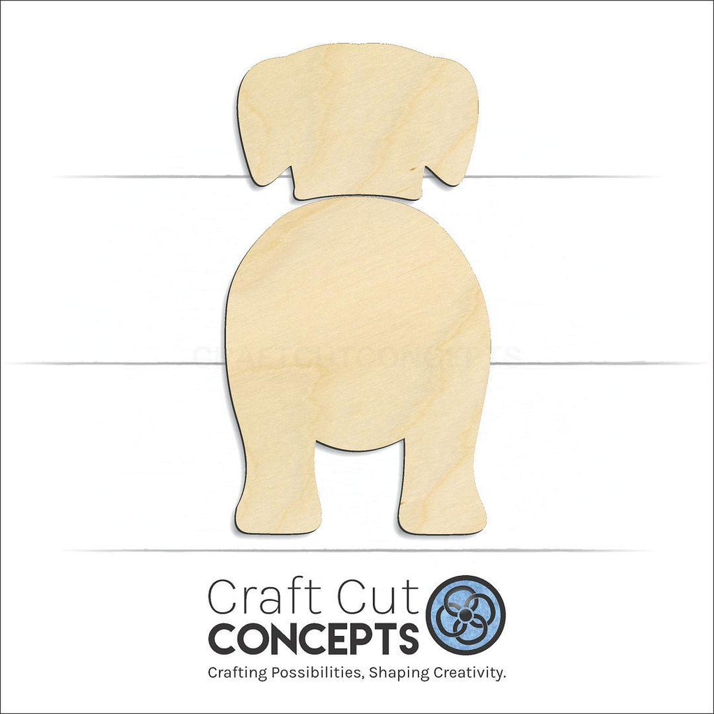 Craft Cut Concepts Logo under a wood Chinooks craft shape and blank