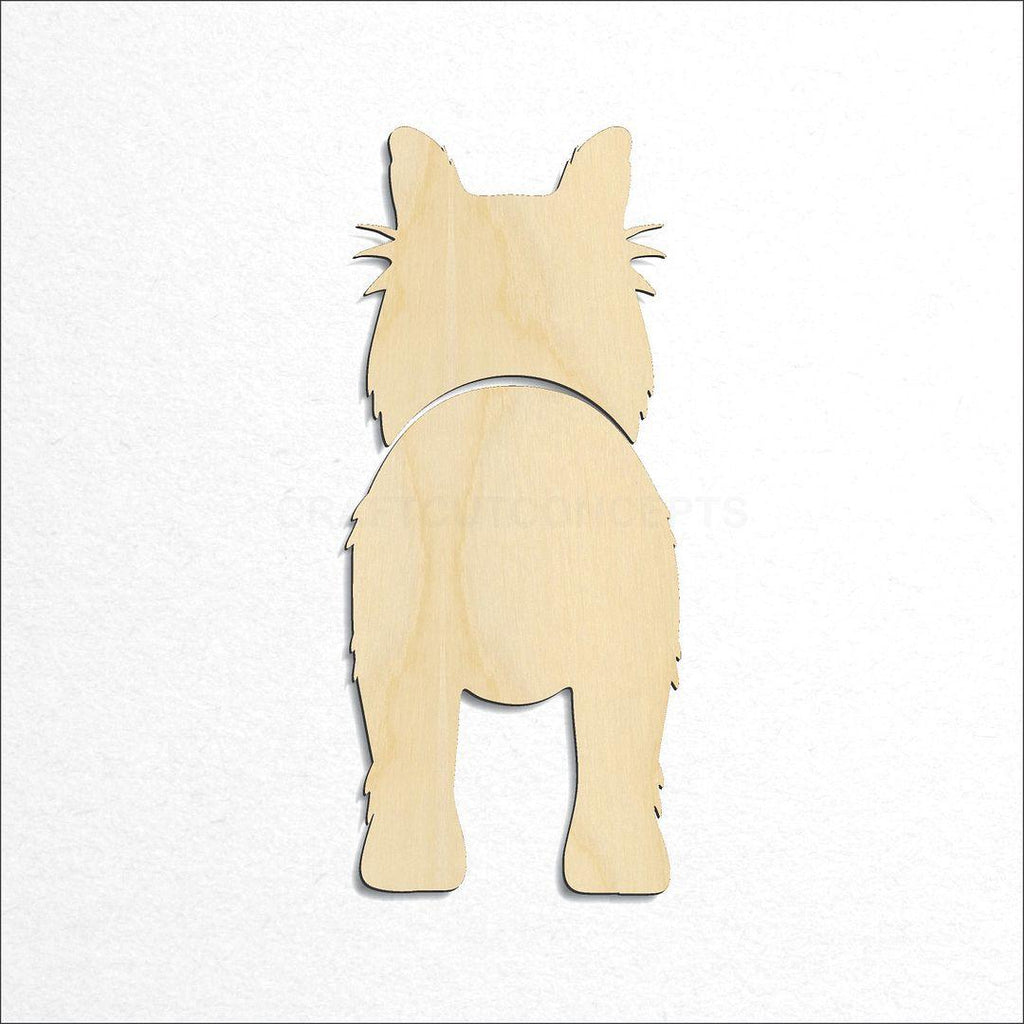 Wooden Collie craft shape available in sizes of 3 inch and up