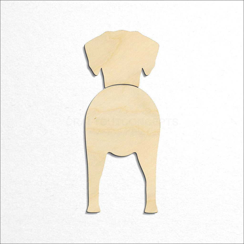 Wooden Dalmatian craft shape available in sizes of 2 inch and up