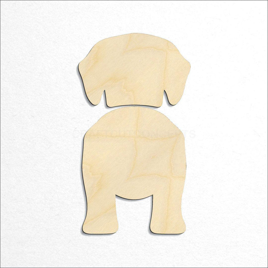 Wooden Entle Bucher Montain Dogs craft shape available in sizes of 2 inch and up