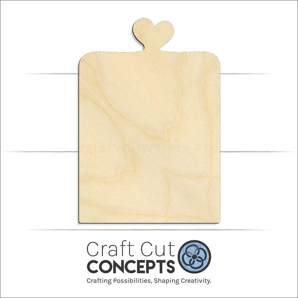 Craft Cut Concepts Logo under a wood Kim Garret Custom Plaque craft shape and blank