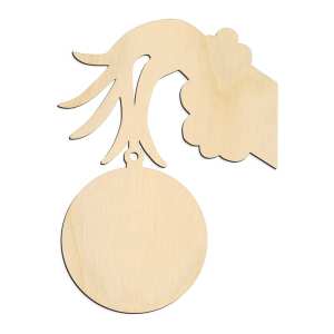 Furry Hand Christmas Ornament