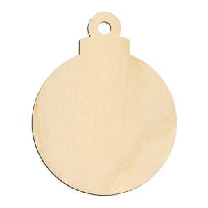 Round Christmas Ornament Blank