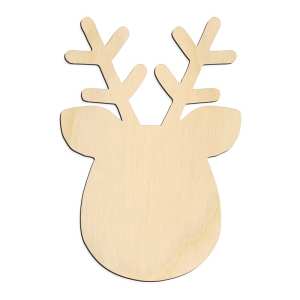 Reindeer Head with Antlers