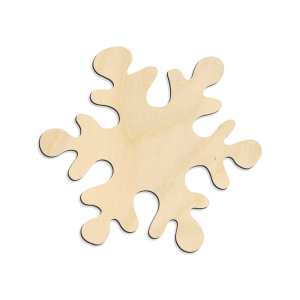 Rounded Six-Point Snowflake