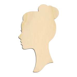 Woman Head Profile Silhouette